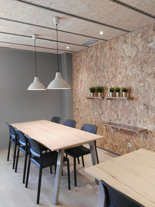 VISLUM interirorismo y equipamiento de comedor de empresa