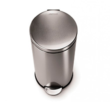 VISLUM papelera CW inox con pedal