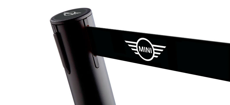 VISLUM poste cinta extensible retr&aacute;ctil  personalizada