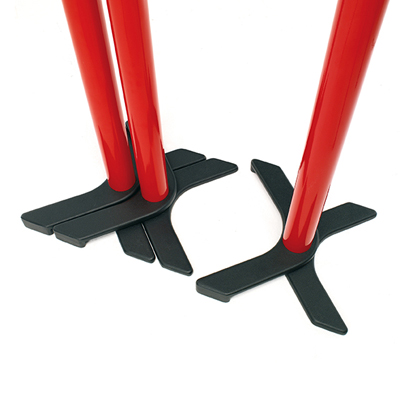 VISLUM poste separador apilable MAX con cinta extensible retractil y personalizable