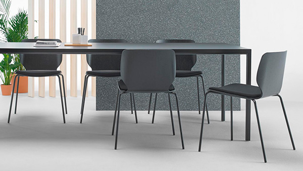 VISLUM silla apilable NIM 08