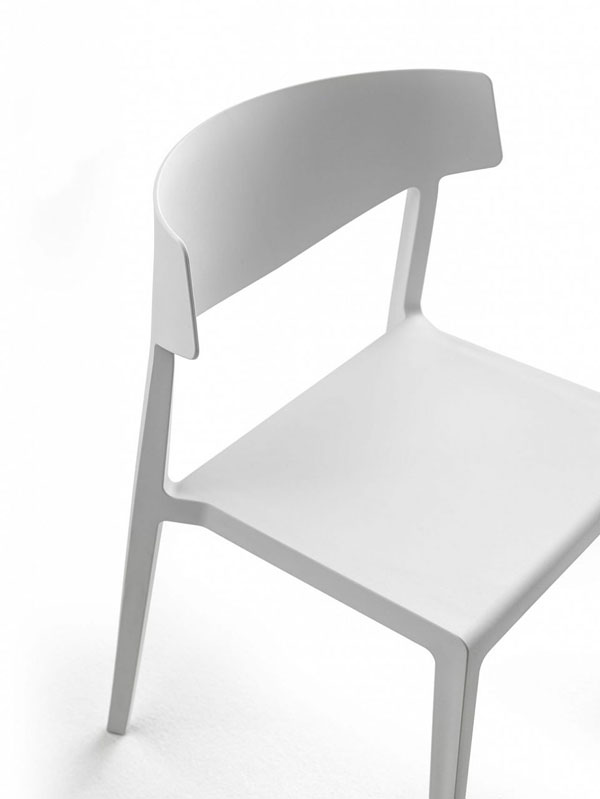 VISLUM silla apilable Wing
