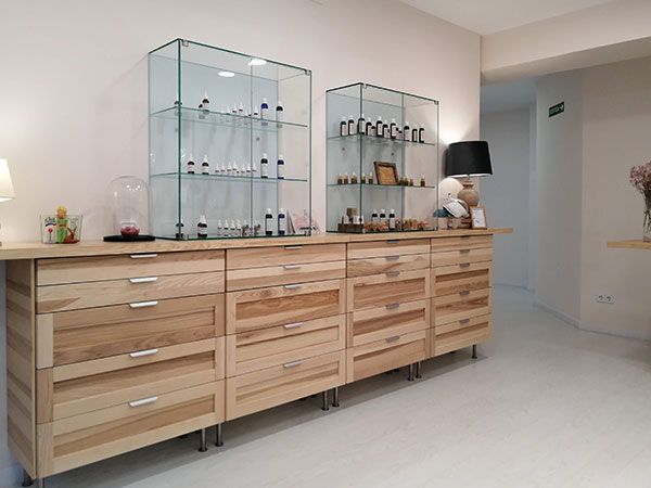 VISLUM vitrinas exposicion productos dermatologicos
